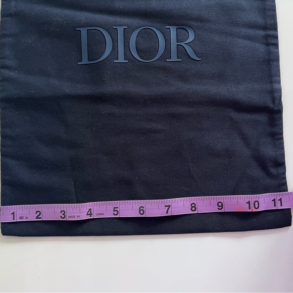 DIOR dust bag in dark navy NEW - Picture 3 of 3